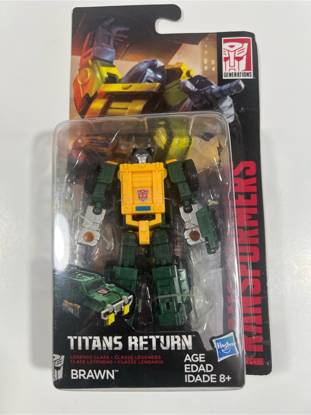 Transformers Titans Return Legends Class Brawn!